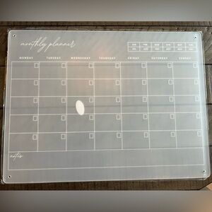 Acrylic calendar